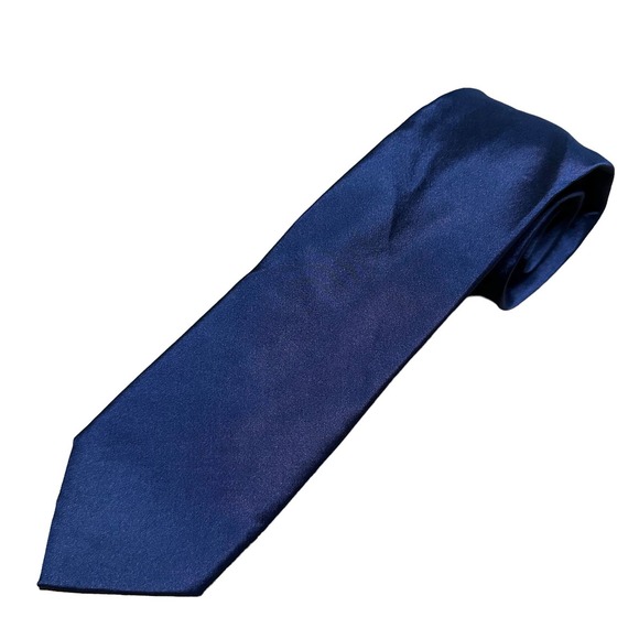Michael Kors Royal Blue Silk Tie - Picture 1 of 4
